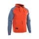 2021 Neo Hoody Lite red_steel blue front view - 48212-4107