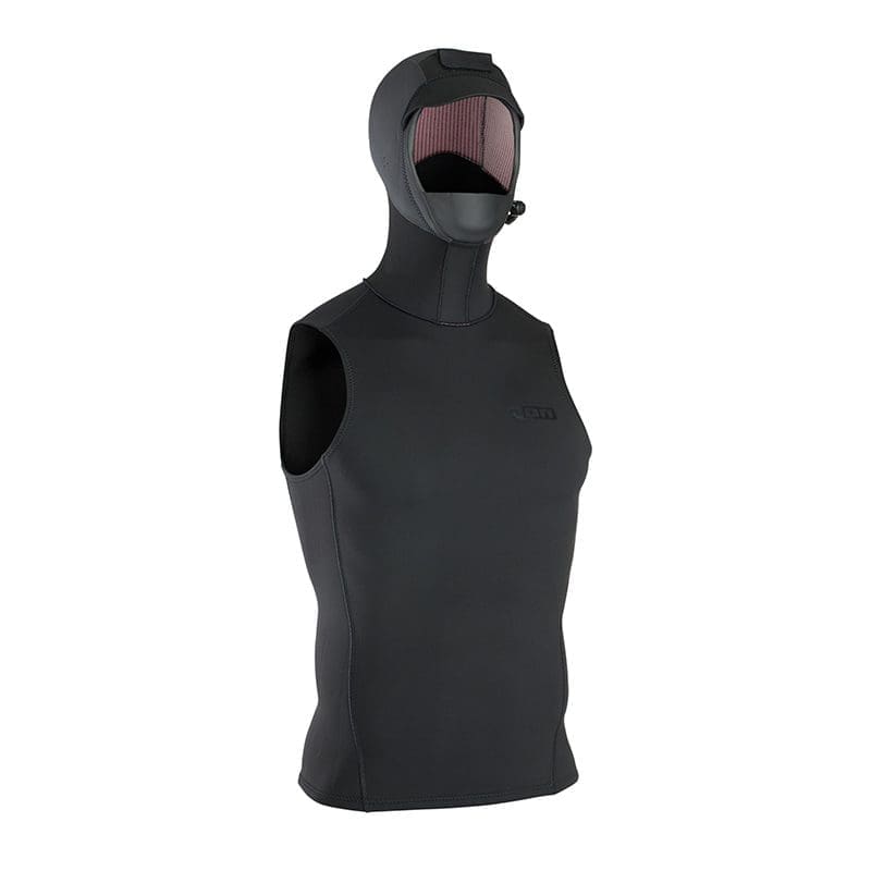 ION 3_2 Hooded Vest Black Front