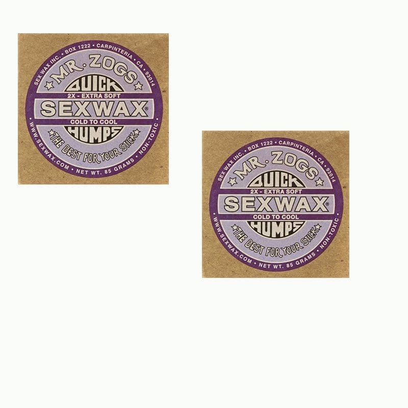 Mr. Zog's Sex Wax - Quick Humps (All Temperatures) - 2 Pack