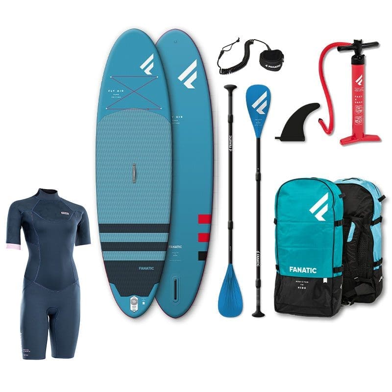 Fanatic Fly Air Pure Package BLUE with Free Suit